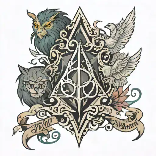 Harry potter  tattoo design idea