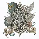 Harry potter  tattoo design idea