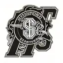 Stanford logo with 1957 written within it in roman numerals  tattoo design idea