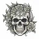 date 15 march death  tattoo design idea