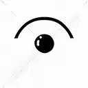 geometric eye tattoo design idea