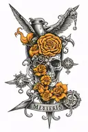i want a tattoo that is about having multiple sclerosis tattoo design idea