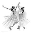salsa dance tattoo design idea