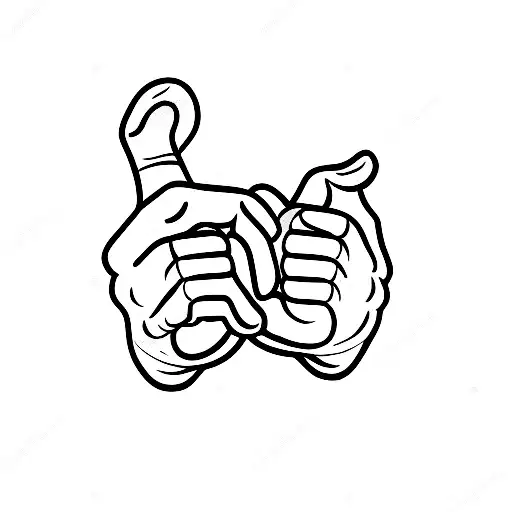 fist and love tattoo design idea