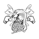 fist tattoo design idea