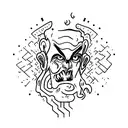 fist tattoo design idea