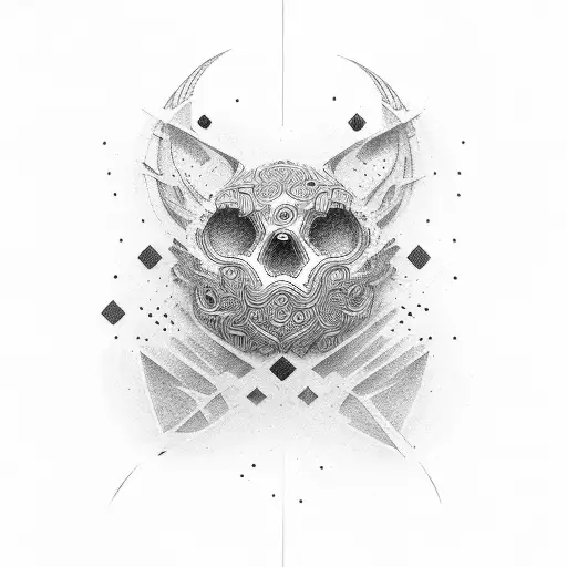 think outside the box tattoo design idea