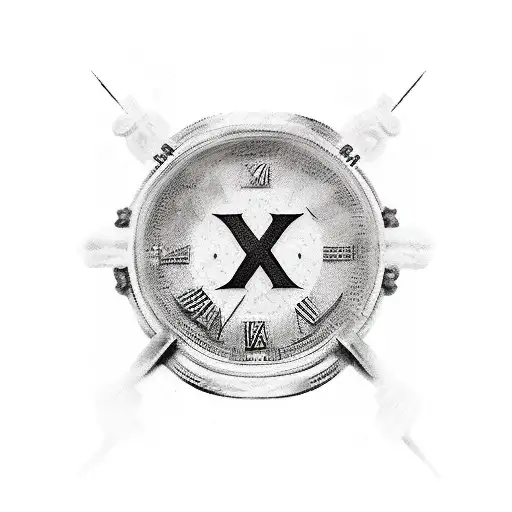 IX・XVI・MMXXII Roman numerals tattoo design idea