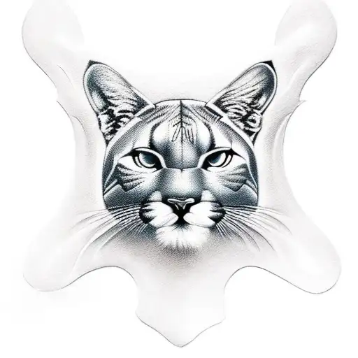 puma tattoo design idea