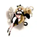 NOIR DE LEONE tattoo design idea