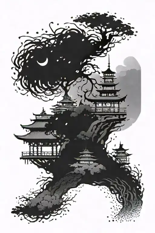 spirited away tattoo design idea