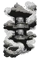 spirited away tattoo design idea