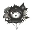 studio ghibli tattoo design idea