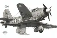 ww2 plane Japanese zero tattoo design idea