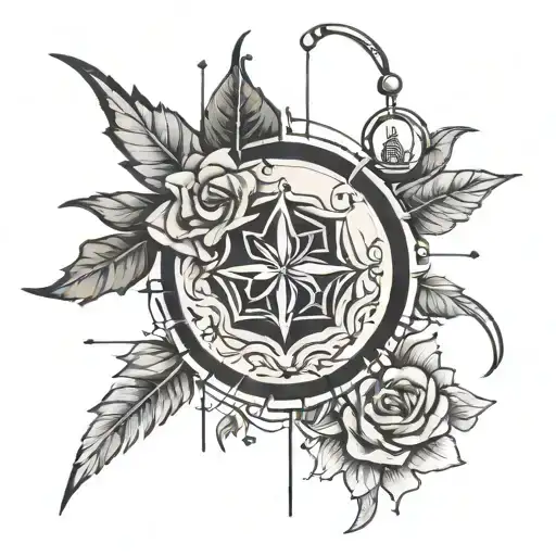 minimalist tattoo for motivation, recently seperated  tattoo design idea