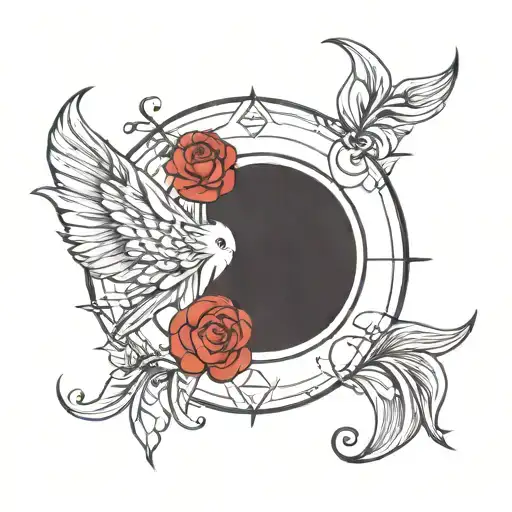 minimalist tatto for motivation in life as recently seperated  tattoo design idea