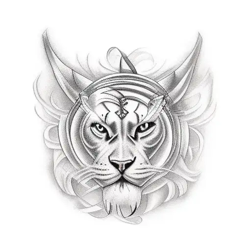 Samson tattoo design idea