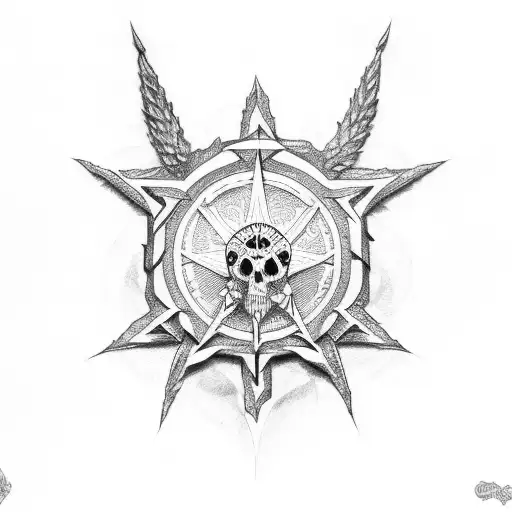 Cruz de espada tattoo design idea