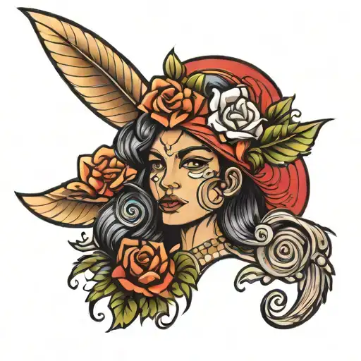 Puerto Rican tattoo design idea