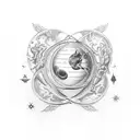venus en escorpio astrologia tattoo design idea