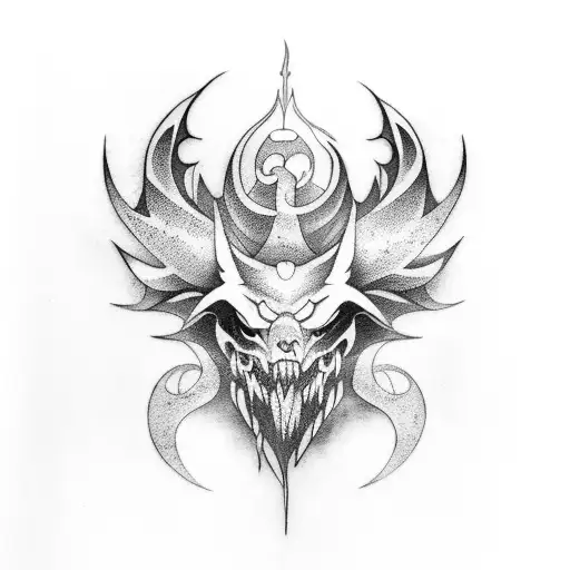 fantasy books tattoo design idea