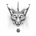 correctional officer theme tattoo design idea