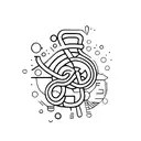 overthinking tattoo design idea