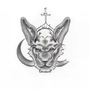 i want a religious tattoo that represents my bealieve in god (im a christian) but that belief is beyond the poor represe tattoo design idea