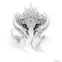 aum tattoo design idea