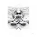 aum tattoo design idea