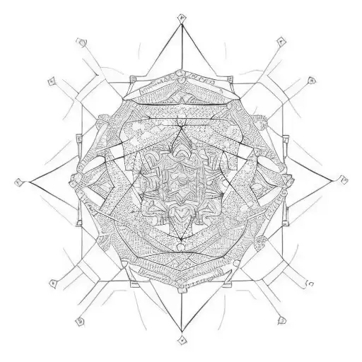chandelier  tattoo design idea