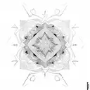 chandelier  tattoo design idea