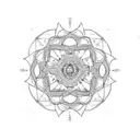 chandelier  tattoo design idea