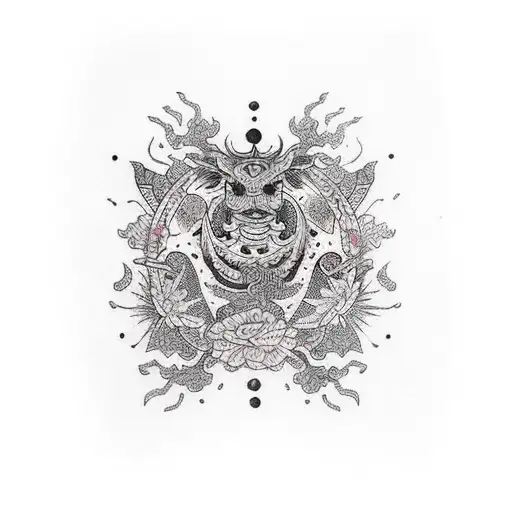 wabi sabi  tattoo design idea