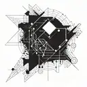 mathematical and software developer coding tattoo design idea