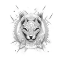 gebrochenes herz  tattoo design idea