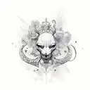 gebrochenes herz  tattoo design idea