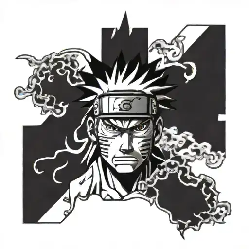 Naruto related tatto tattoo design idea