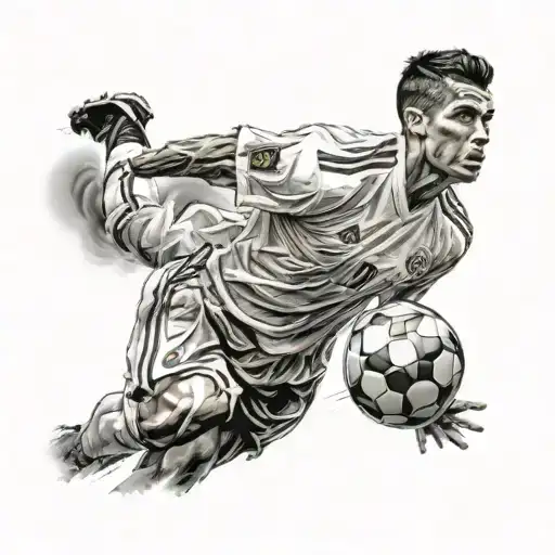 Cristiano Ronaldo tattoo design idea