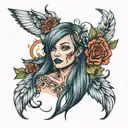 Hilary tattoo design idea