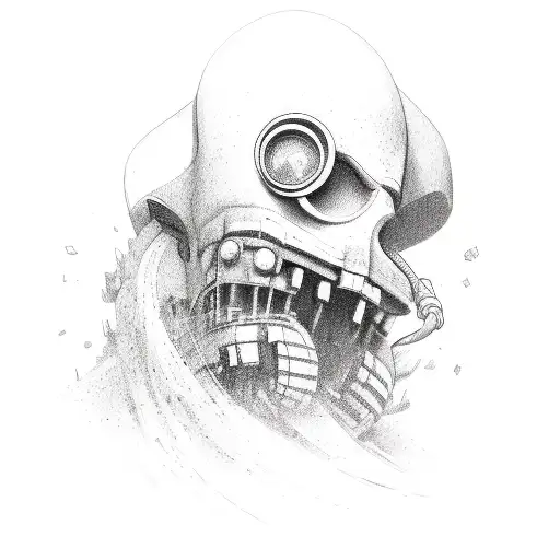 Escape from a toxic relationship  tattoo design idea