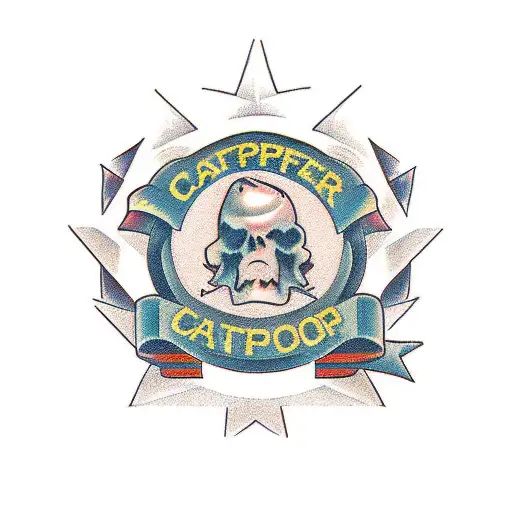 Dad, carpenter, hero tattoo design idea