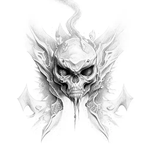 Abyss tattoo design idea