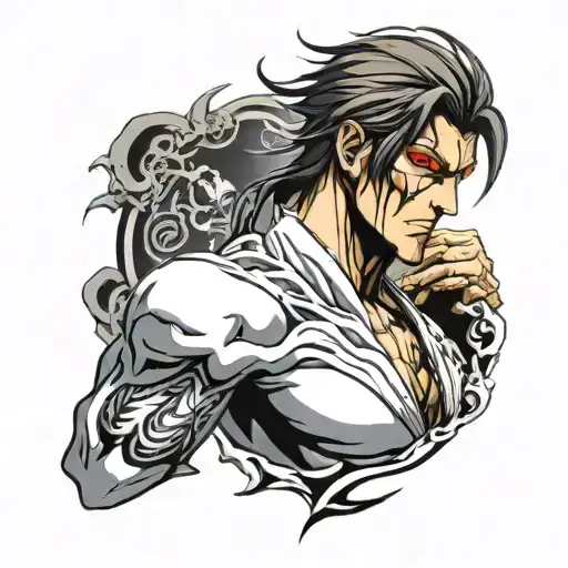 Aizen Sosuke Aizen from Bleach tattoo design idea