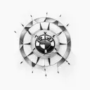 BMW tattoo design idea