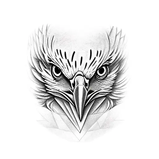 maluma eagle tattoo design idea