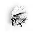 maluma eagle tattoo design idea