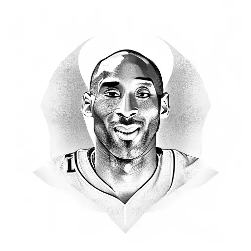 Kobe Bryant inspired black mamba  tattoo design idea