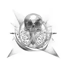a text based tatoo that says "Ohne Liebe ist man nur dem Tod nah" tattoo design idea