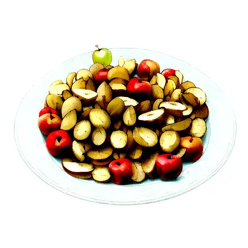 apples and bananas weed strain tattoo design idea